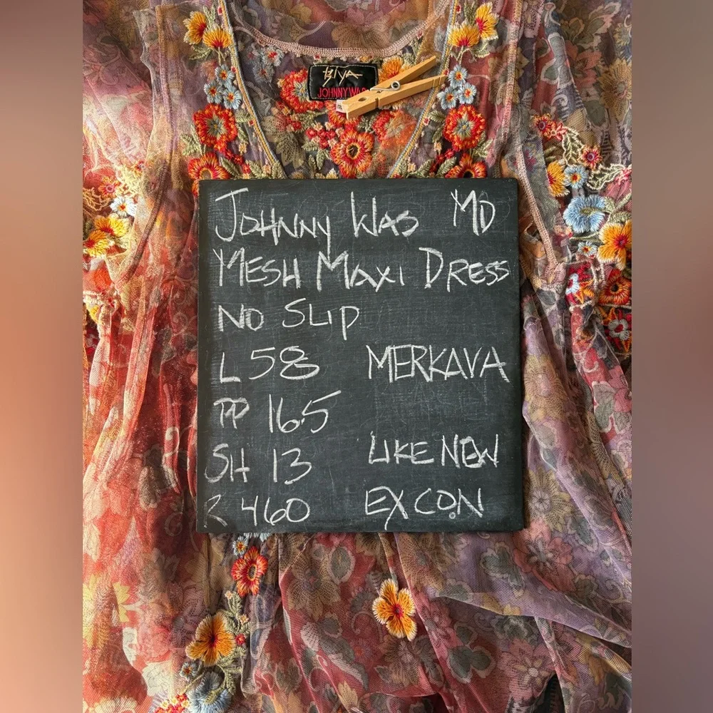 Johnny Was Biya Merkava Maxi Dress - Picture 7 of 16